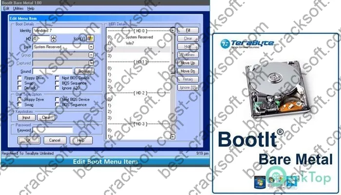 Terabyte Unlimited Bootit Bare Metal Activation key 1.92 Free Download